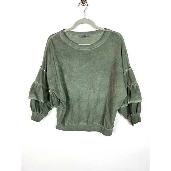 Angela‎ Mara green sweater - Picture 1 of 6